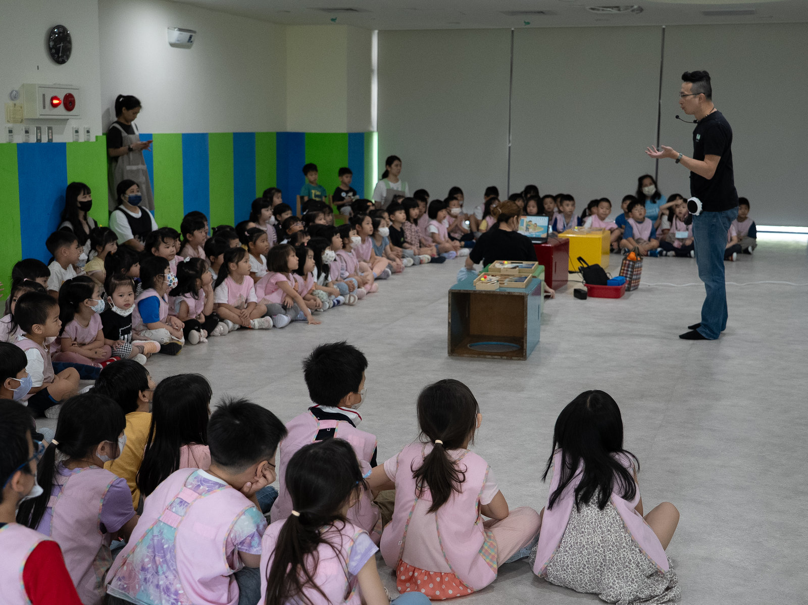 幼兒環保日活動現場